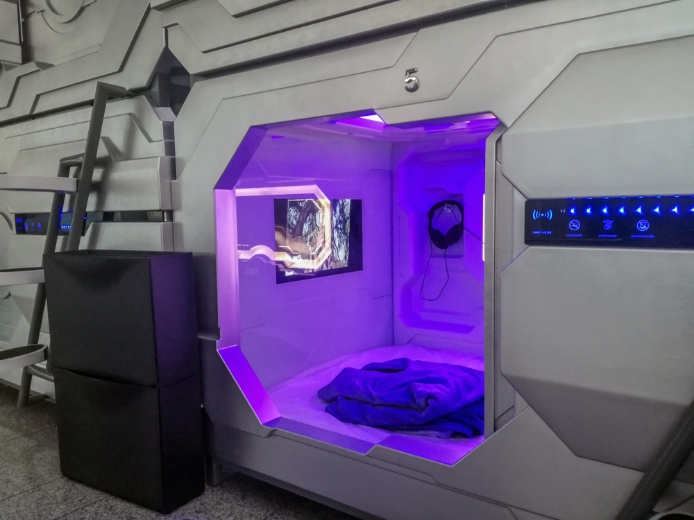 Airport sleeping pods – the best way to take rest at airport