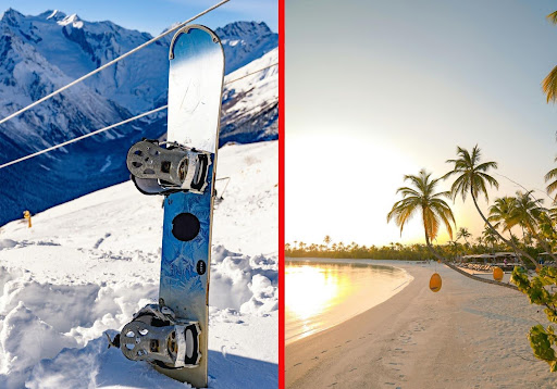 Where to Escape This Winter: Sun-Kissed Beaches or Powdery Slopes (AirTkt's Top Picks)