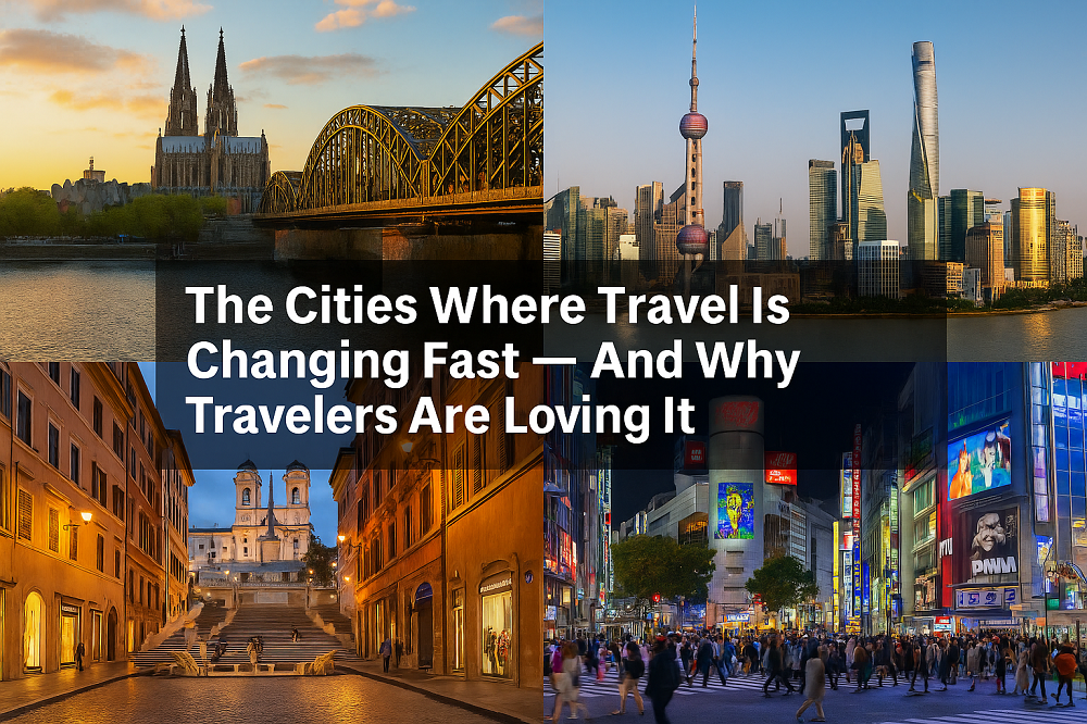 🌍The Cities Where Travel Is Changing Fast — And Why Travelers Are Loving It