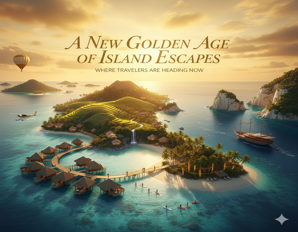 🌴 A New Golden Age of Island Escapes: Where Travelers Are Heading Now