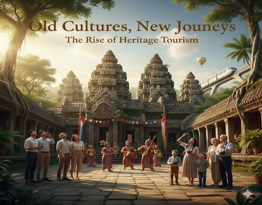🕌 Old Cultures, New Journeys: The Rise of Heritage Tourism