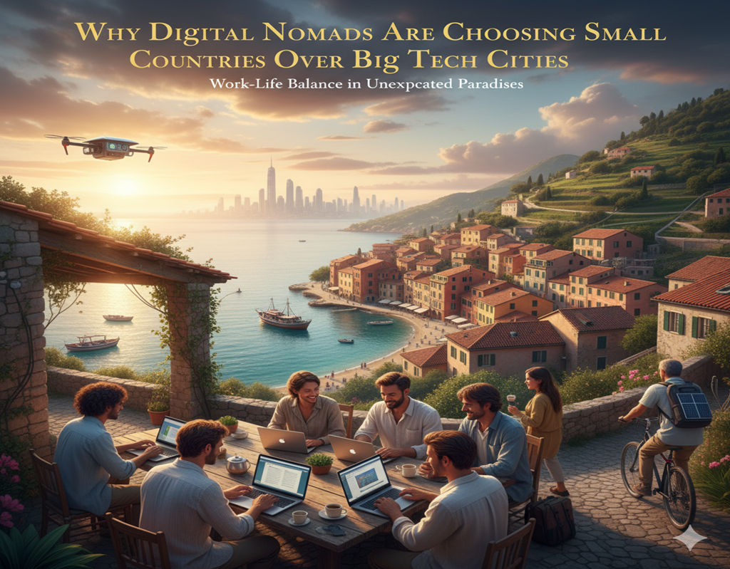 🧭 Why Digital Nomads Are Choosing Small Countries Over Big Tech Cities